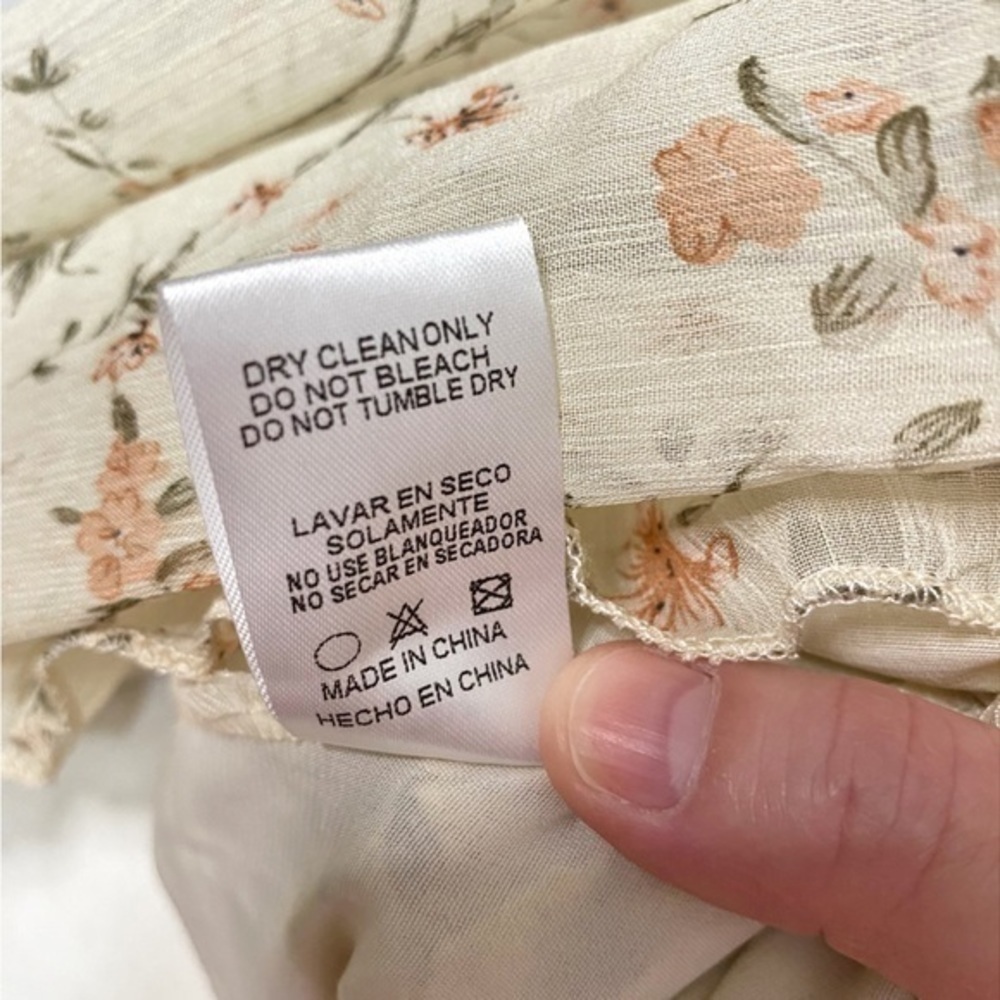Fashion Nova Summer Date Mini Dress - Ivory/Combo NWT - Picture 8 of 16